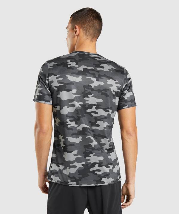 Panske Tricka Gymshark Arrival Siva | TW7083495